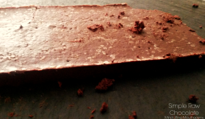 Simple Raw Chocolate Mind Lifting Mouthgasms