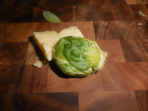 Raw Brussels and cheddar moment time