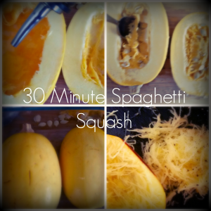 30 Minutes Spagetti Squash